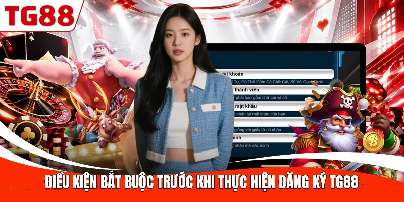 Điều kiện bắt buộc trước khi thực hiện đăng ký TG88