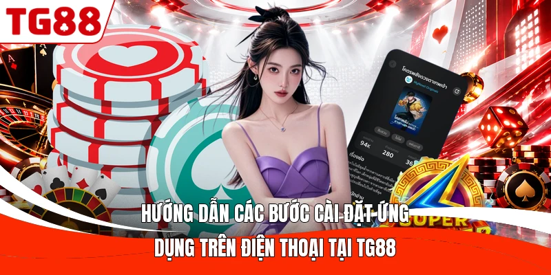 Hướng dẫn các bước cài đặt ứng dụng trên điện thoại tại TG88